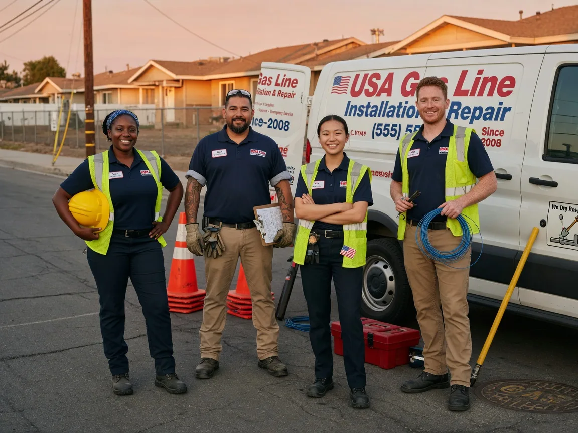 Gas Line Installation company in Okawville, IL
